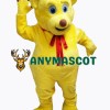 Yellow Cute Teddy Bear Mascot Costume
