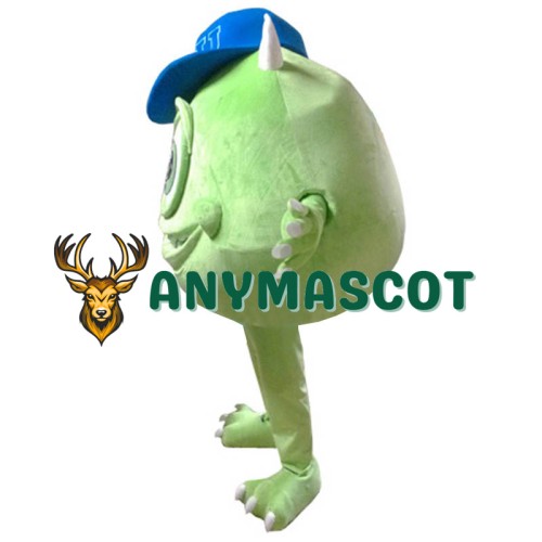 Mike Wazowski Mascot Costume From Monsters University Fancy Dress