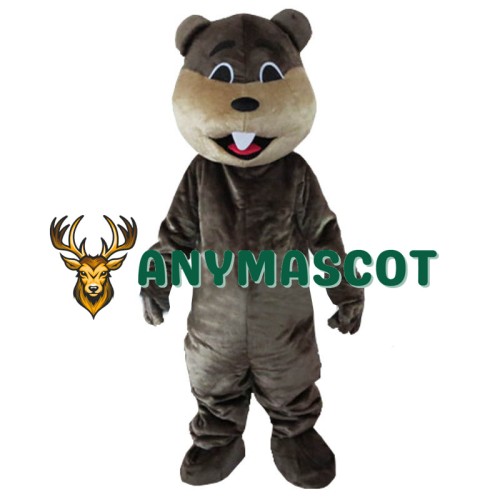 Beaver Mascot Costume Jungle River Animal Mascot Costume