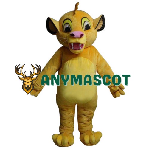 Masoct Lion King Simba Mascot Costume Custom Fancy Costume Anime Cosplay Kits Mascotte