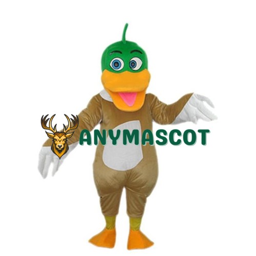 Mallard Duck Adult Mascot Costume