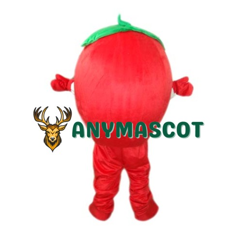 Red Apple Mascot Costume