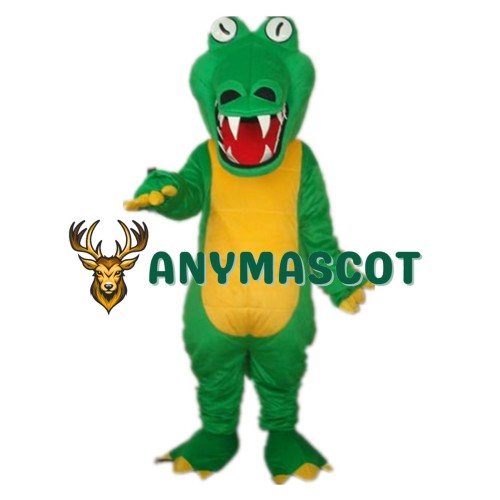 Big Mouth Crocodile Alligator Adult Mascot Costume