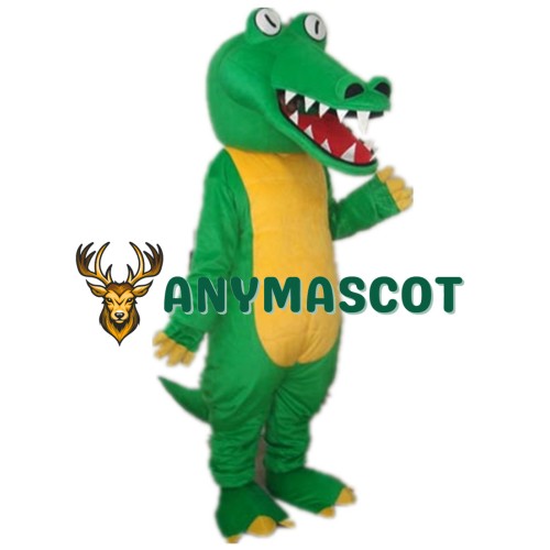 Big Mouth Crocodile Alligator Adult Mascot Costume