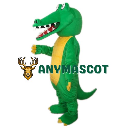 Big Mouth Crocodile Alligator Adult Mascot Costume