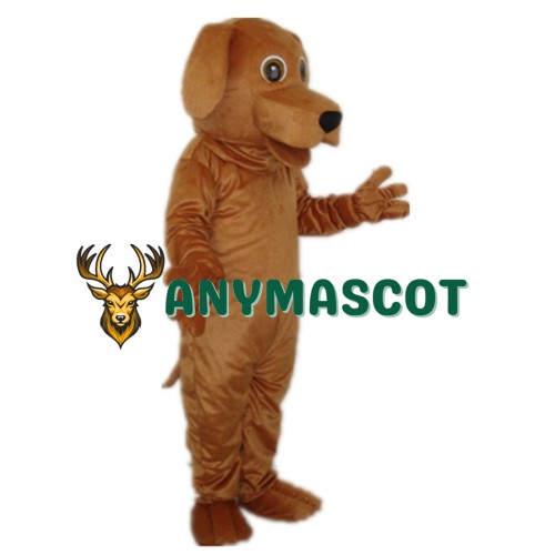  Golden Dog Adult Mascot Costume