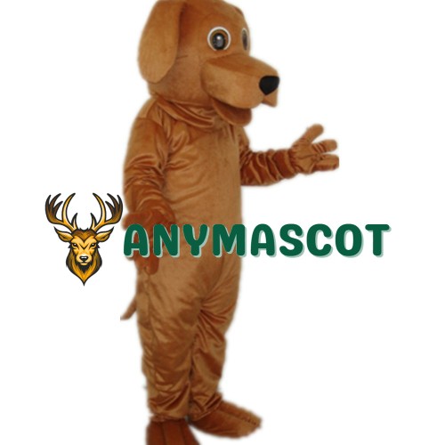  Golden Dog Adult Mascot Costume