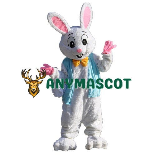 Deluxe Plush Easter Bunny Mascot Costume