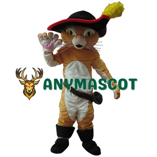 Puss In Boots Mascot Costume
