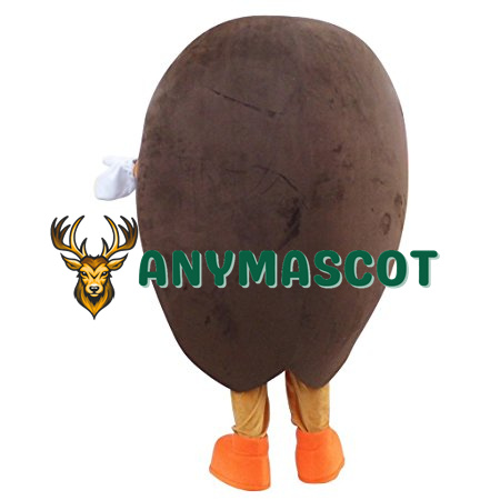 Lovely Coffee Bean Cartoon Mascot Costume