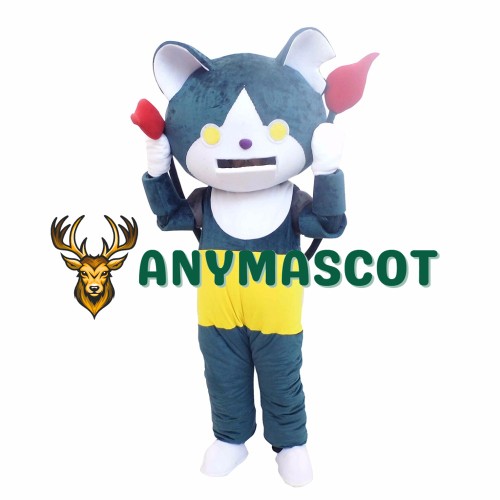 Youkai Watch Jibanyan Blue Cat Mascot Costume