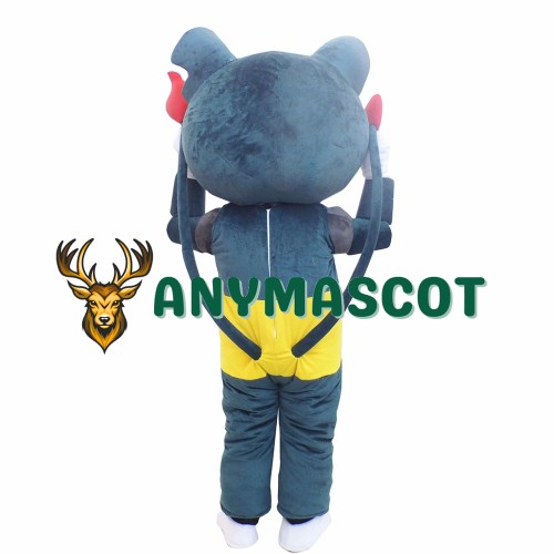 Youkai Watch Jibanyan Blue Cat Mascot Costume