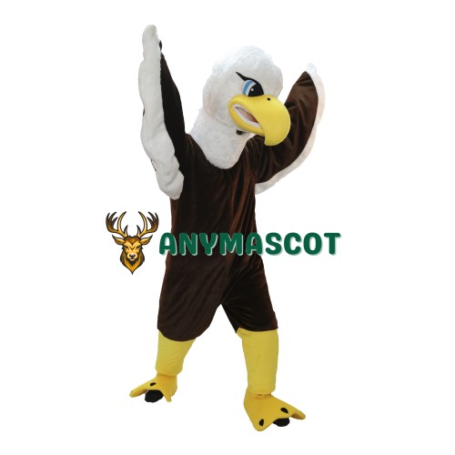 Brwon Eagle Mascot Costume