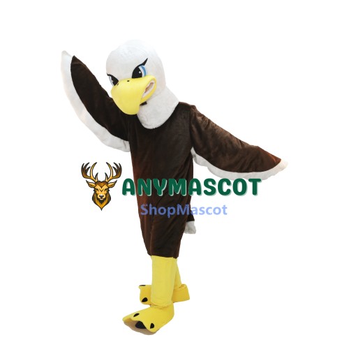 Brwon Eagle Mascot Costume