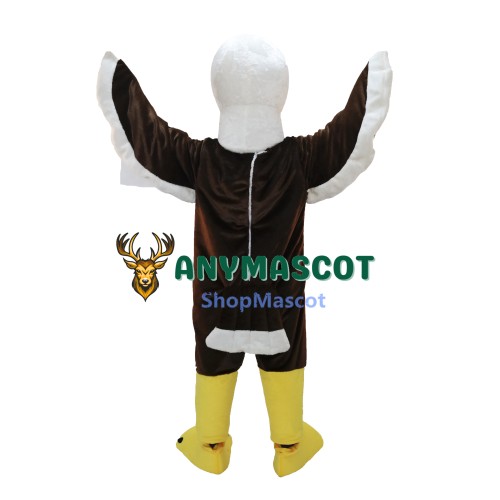 Brwon Eagle Mascot Costume