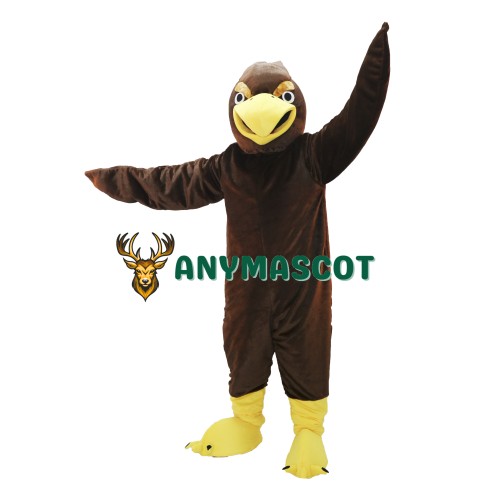 Brown Hawk Lightweight Mascot Costume