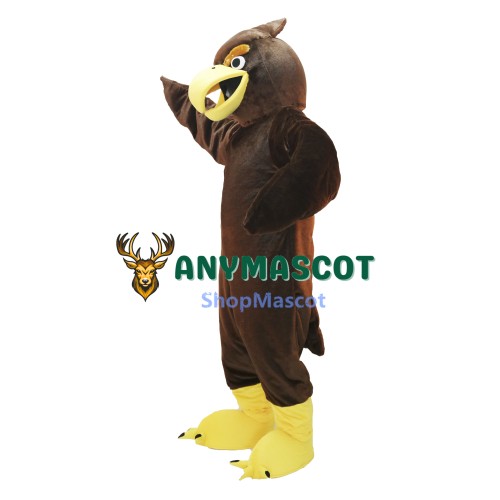 Brown Hawk Lightweight Mascot Costume