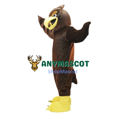 Brown Hawk Lightweight Mascot Costume