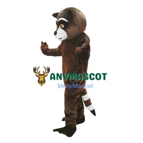 Brown Raccoon Lightweight Mascot Costume