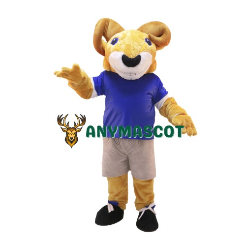 Cute Ram Mascot Costume