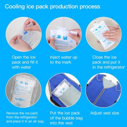 Ice Pack Cooling Vest
