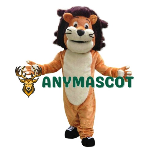 Friendly Lightweight Realistic Lion Mascot Costume