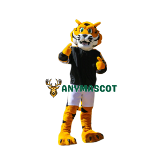 Friendly Lightweight Realistic Wildcat Mascot Costume