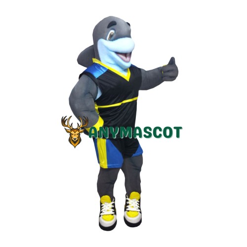 Sport Lightweight Realistic Dolphin Mascot Costume