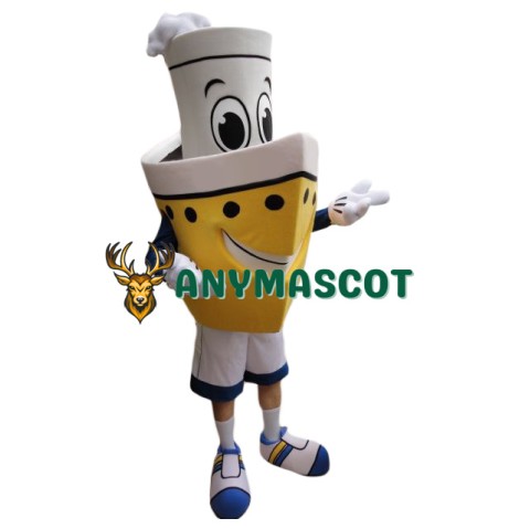 Happy Lightweight Steamship Mascot Costume