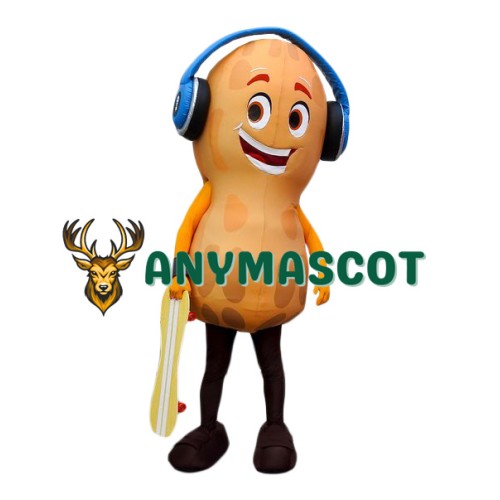 Happy Lightweight Peanut Mascot Costume