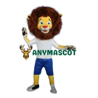 Sport Young Lion Mascot Costume