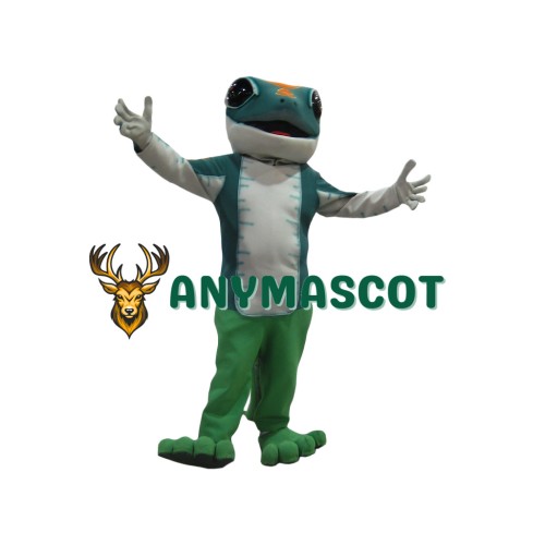 Realistic Gecko Mascot Costume