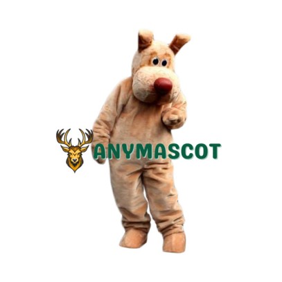 Lovely Lightweight Brown Dog Mascot Costume
