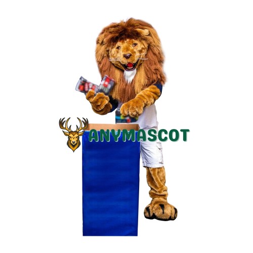 Superb Realistic Lightweight Lion Mascot Costume