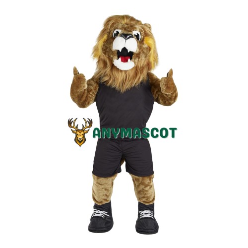 Sport Power Realistic Lion Mascot Costume