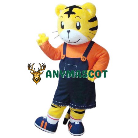 Lovely Little Tiger Boy Mascot Costume
