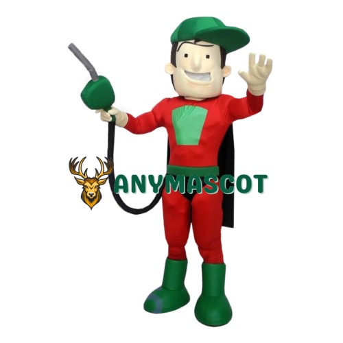 Gas Station Attendant Mascot Costume