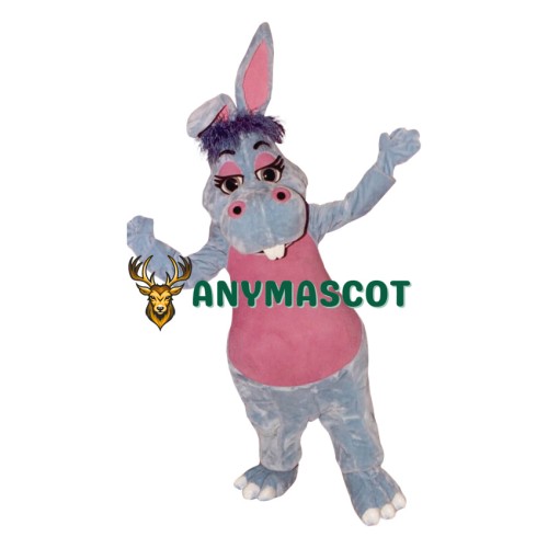 Female Lightweight Donkey Mascot Costume