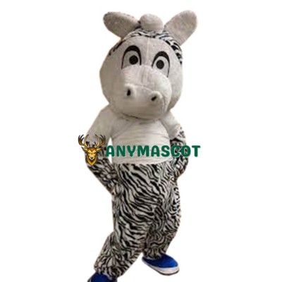 Lovely Lightweight Zebra Mascot Costume