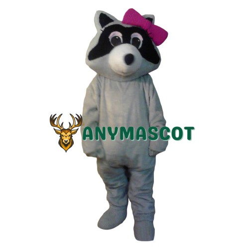 Female Lightweight Raccoon Mascot Costume