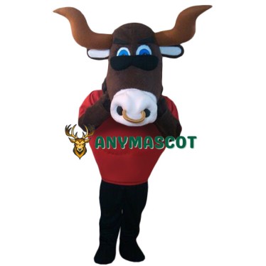 Cool Sport Lightweight Bull Mascot Costume