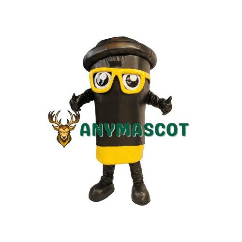 Superb Lightweight Coffee Cup Mascot Costume