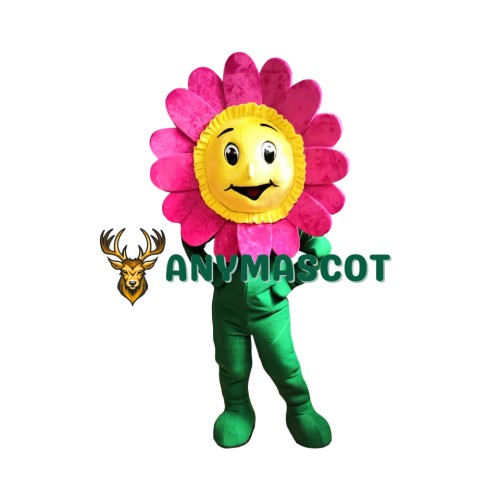 Realistic Sun Flower Mascot Costume