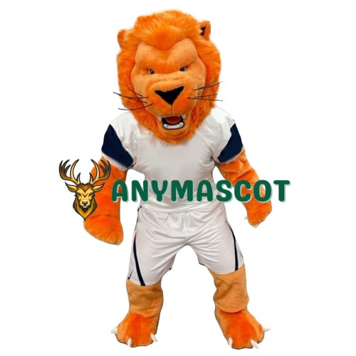 Realistic Sport Lion Mascot Costume