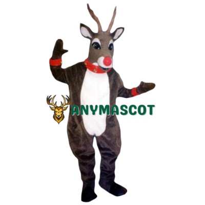 Realistic Lightwieght Reindeer Mascot Costume