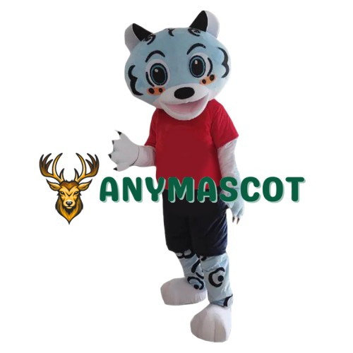 Cute Lightweight Wolf Mascot Costume