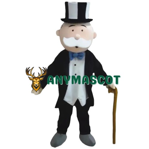 Learned Old Man Mascot Costume