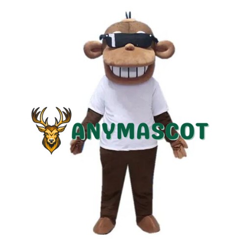 Cool Happy Monkey Mascot Costume