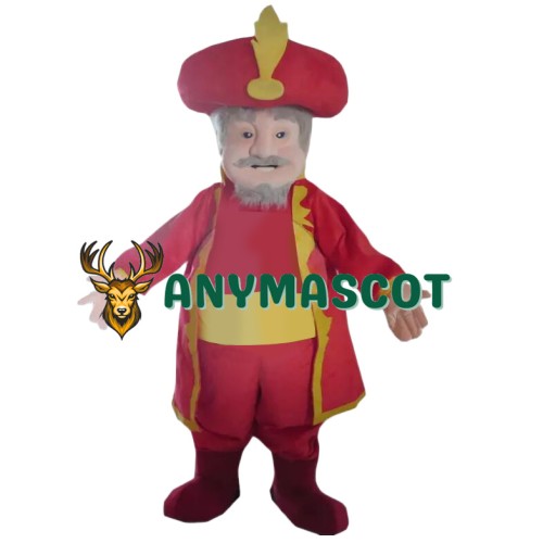 Kind Old Man Mascot Costume
