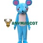 Affordable Blue Mouse Mascot Costume